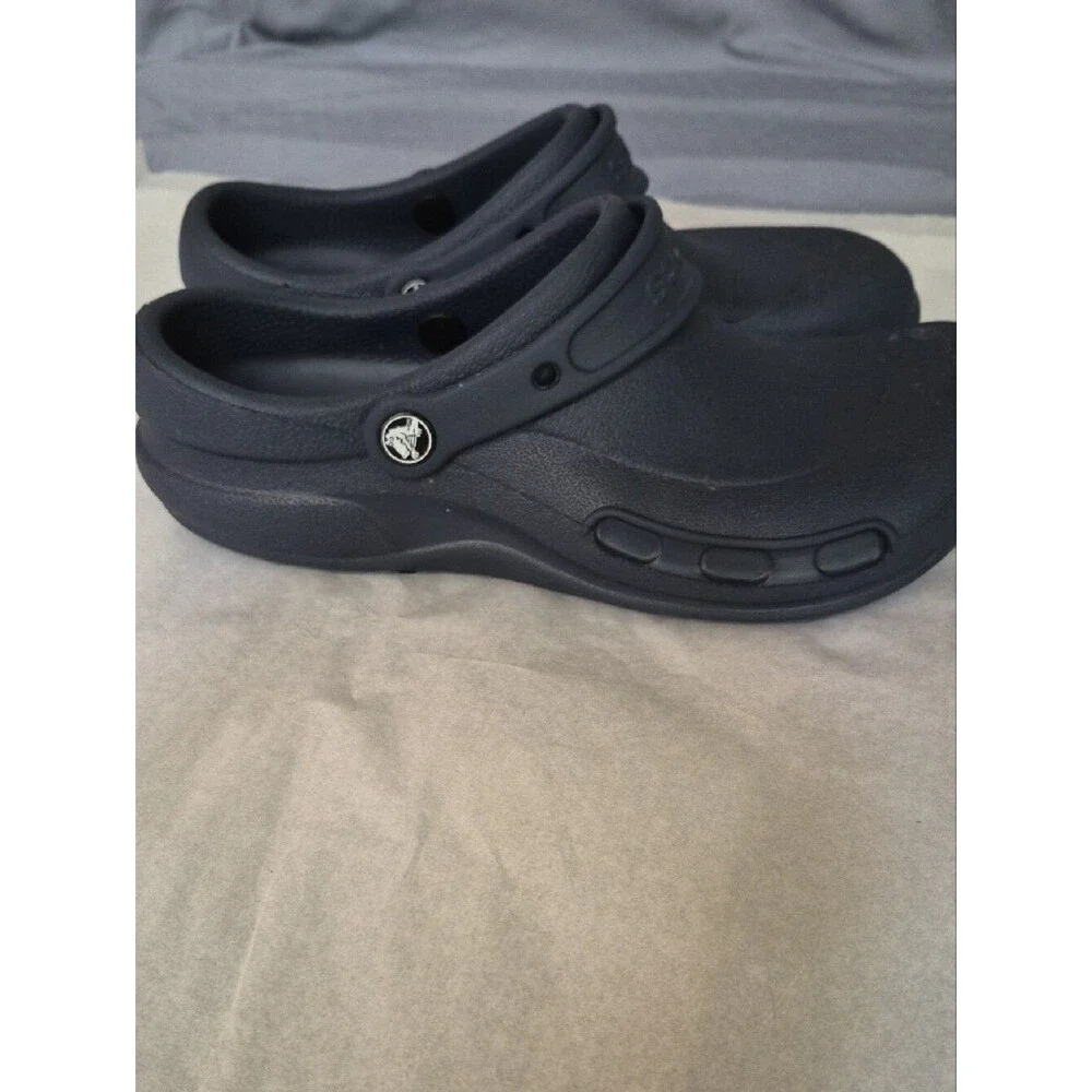 CROCS Navy Blue Classic Clog Unisex Mens 8 Womens 10 Comfy Slip On Casual Shoe